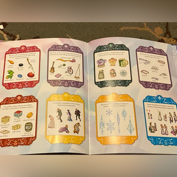 Frozen Look & Find book 🥶 🌬️🧊❄️ - Picture 11 of 12